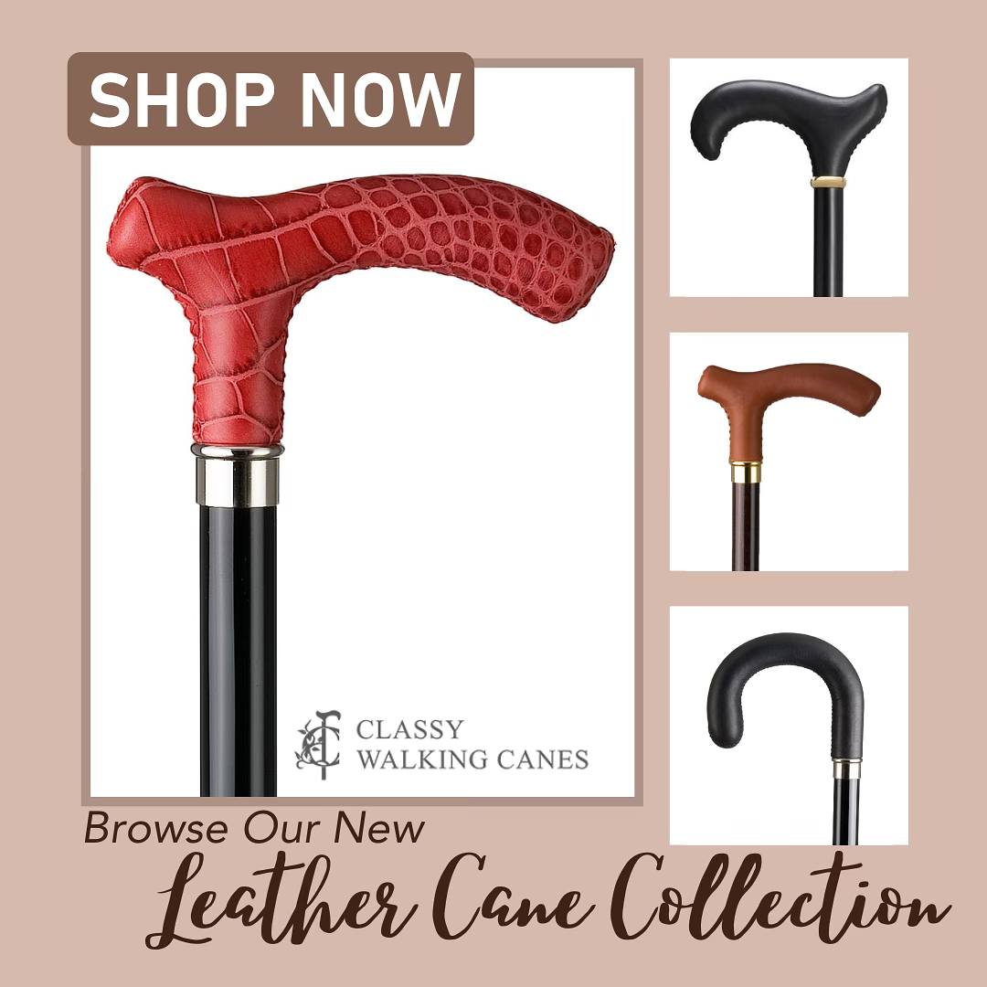 Distinguished Leather Handle Canes: A Symbol of Elegance and Refinement