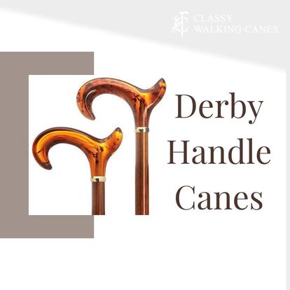 Derby Handle Wooden Canes