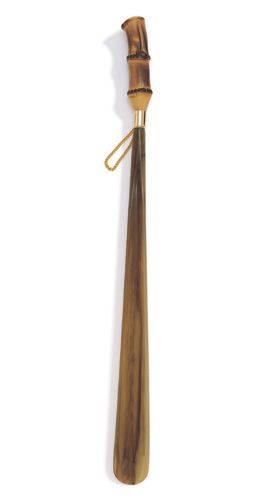 Bamboo Contoured Shoe Horn-Classy Walking Canes