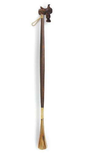 Western Saddle Long Reach Shoe Horn-Classy Walking Canes