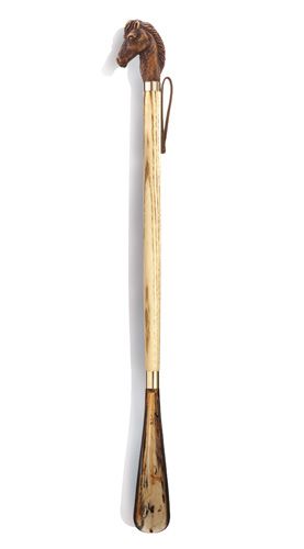 Stallion Shoehorn in Oak Tone-Classy Walking Canes