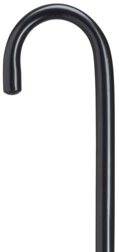 Classy Walking Cane 7/8 inch Crook in Black 36 inches tall-Classy Walking Canes