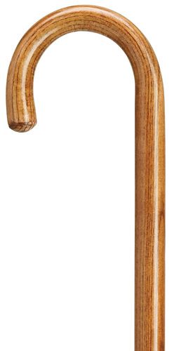 Classy Walking Cane 1 inch Crook in Tan 36 inches tall-Classy Walking Canes