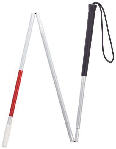 Three Section Folding for Visuality Impaired-Classy Walking Canes