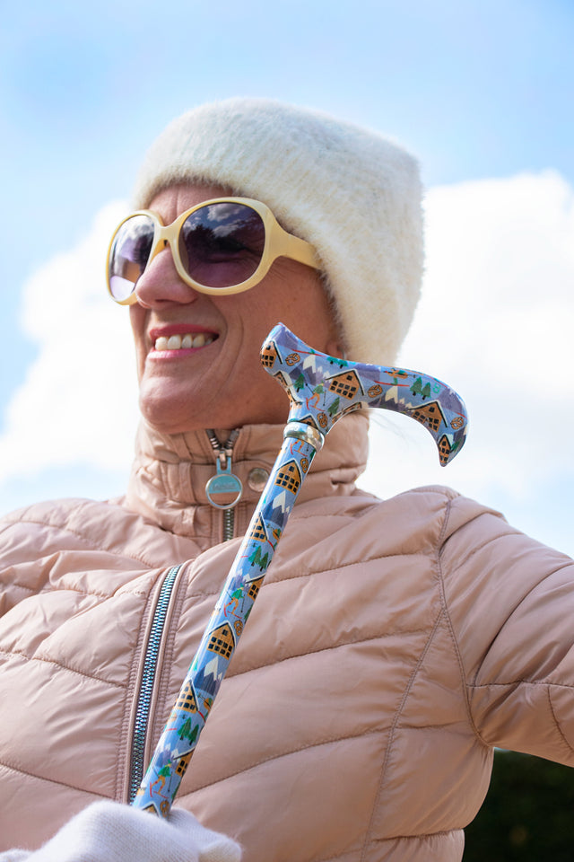 Adjustable Fashionable Skiing-Classy Walking Canes