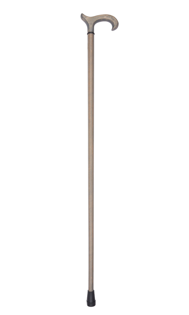 Natural Eco Derby Cane in Stone Grey-Classy Walking Canes