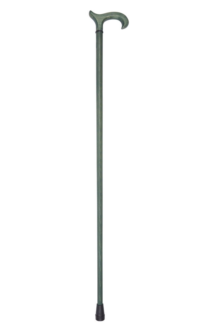 Natural Eco Derby Cane in Hemp Green-Classy Walking Canes