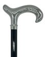 Classy Canes Smooth Chrome Derby from Italy-Classy Walking Canes