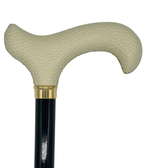 Classy Derby with Ivory Italian Leather-Limited Addition-Classy Walking Canes