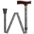 Fashionable Imprints-Black Marble-Classy Walking Canes