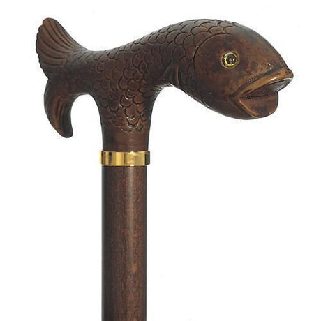 Trout Walking Stick-Classy Walking Canes