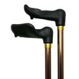 Left Hand 3/4 inch Shaft Bronze-Classy Walking Canes