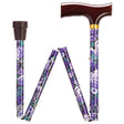 Fashionable Imprints-Mauve-Classy Walking Canes