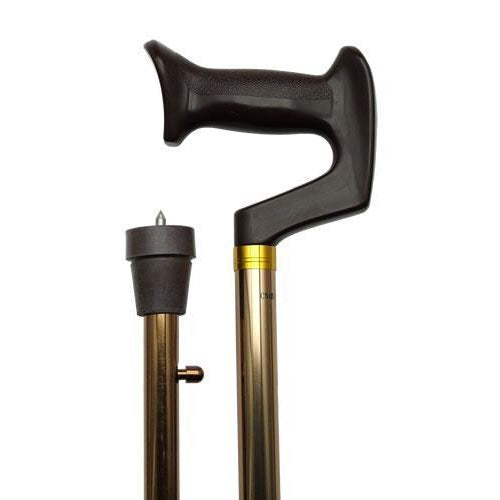 Orthopedic Derby Handle with Ice Pick Bronze