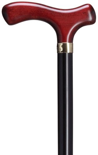 Mens Burgundy Fritz Cane-Classy Walking Canes