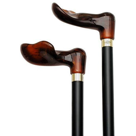 Amber Palm Grip - Left Hand-Classy Walking Canes